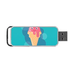 Vector Ice Portable Usb Flash (two Sides)