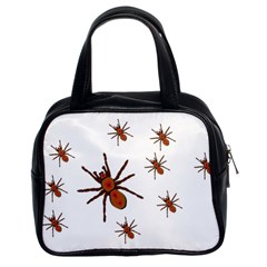 Insect Spider Wildlife Classic Handbag (two Sides) by Mariart