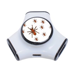 Insect Spider Wildlife 3-port Usb Hub by Mariart