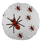 Insect Spider Wildlife Large 18  Premium Round Cushions Front