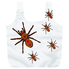 Insect Spider Wildlife Full Print Recycle Bag (xl) by Mariart