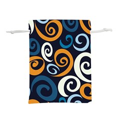 Colorful Curves Pattern Lightweight Drawstring Pouch (s)