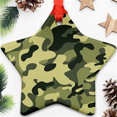 Army Camo Pattern Ornament (Star)