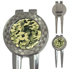 Army Camo Pattern 3-in-1 Golf Divots