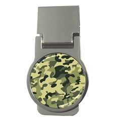 Army Camo Pattern Money Clips (Round) 