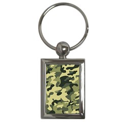 Army Camo Pattern Key Chain (Rectangle)