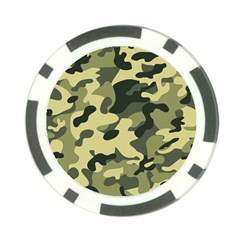 Army Camo Pattern Poker Chip Card Guard