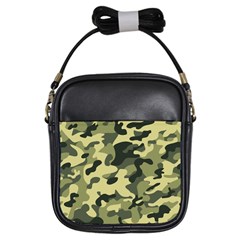 Army Camo Pattern Girls Sling Bag