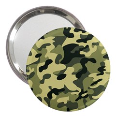 Army Camo Pattern 3  Handbag Mirrors