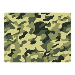 Army Camo Pattern Double Sided Flano Blanket (Mini) 