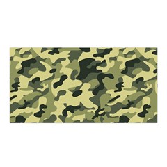 Army Camo Pattern Satin Wrap