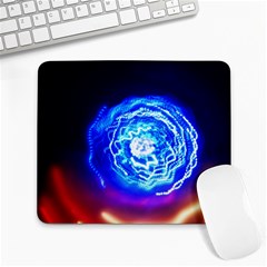 Light Circle Ball Sphere Organ Shape Physics Volgariver Ununseptium Z117 Unoptanium Island Large Mousepads by Vaneshart