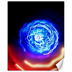 Light Circle Ball Sphere Organ Shape Physics Volgariver Ununseptium Z117 Unoptanium Island Canvas 16  X 20 