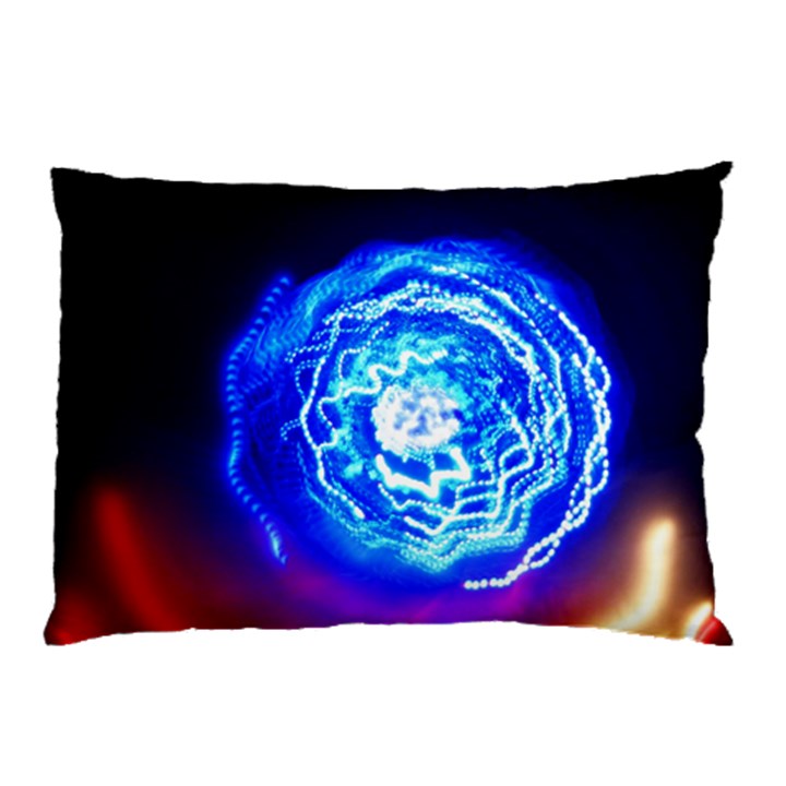 Light Circle Ball Sphere Organ Shape Physics Volgariver Ununseptium Z117 Unoptanium Island Pillow Case