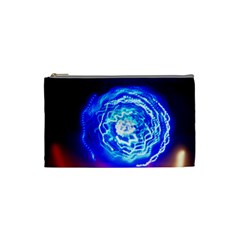 Light Circle Ball Sphere Organ Shape Physics Volgariver Ununseptium Z117 Unoptanium Island Cosmetic Bag (small) by Vaneshart