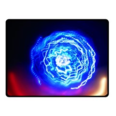 Light Circle Ball Sphere Organ Shape Physics Volgariver Ununseptium Z117 Unoptanium Island Fleece Blanket (small) by Vaneshart