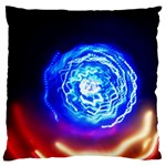 Light Circle Ball Sphere Organ Shape Physics Volgariver Ununseptium Z117 Unoptanium Island Large Cushion Case (Two Sides) Back