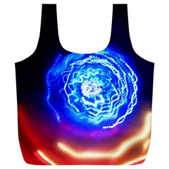 Light Circle Ball Sphere Organ Shape Physics Volgariver Ununseptium Z117 Unoptanium Island Full Print Recycle Bag (xl) by Vaneshart