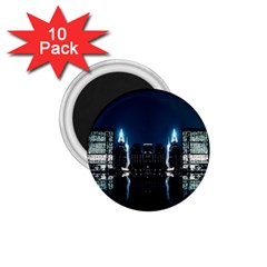 Night City Landscape 1 75  Magnets (10 Pack)  by Vaneshart