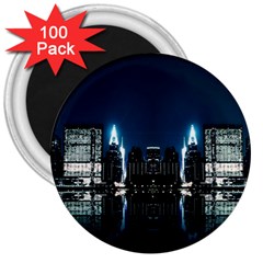 Night City Landscape 3  Magnets (100 Pack) by Vaneshart