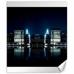 Night City Landscape Canvas 20  X 24  by Vaneshart