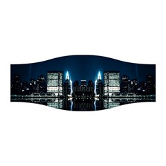 Night City Landscape Stretchable Headband by Vaneshart