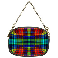 Plaid 6 Chain Purse (one Side) by ArtworkByPatrick