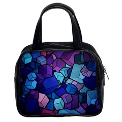 Geometric Pattern Classic Handbag (two Sides)