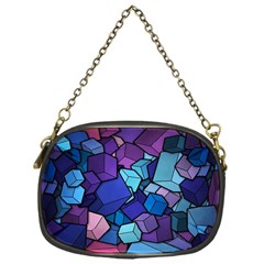 Geometric Pattern Chain Purse (one Side) by Vaneshart