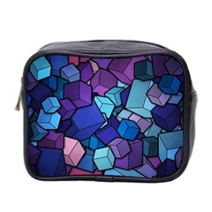 Geometric Pattern Mini Toiletries Bag (two Sides)