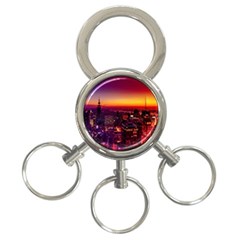 Buiding City 3-ring Key Chain by Vaneshart