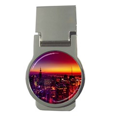 Buiding City Money Clips (round)  by Vaneshart