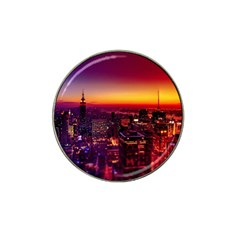 Buiding City Hat Clip Ball Marker (4 Pack) by Vaneshart