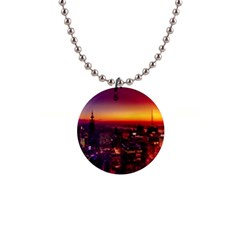 Buiding City 1  Button Necklace by Vaneshart