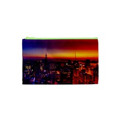 Buiding City Cosmetic Bag (xs) by Vaneshart