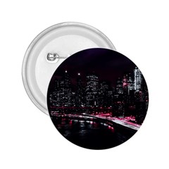 New York City Night 2 25  Buttons by Vaneshart