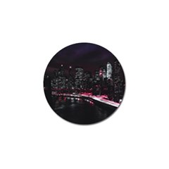 New York City Night Golf Ball Marker (10 Pack) by Vaneshart