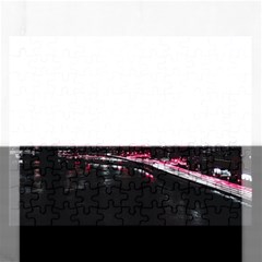 New York City Night Rectangular Jigsaw Puzzl by Vaneshart