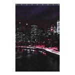 New York City Night Shower Curtain 48  x 72  (Small)  Curtain(48  X 72 ) - 42.18 x64.8  Curtain(48  X 72 )