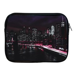 New York City Night Apple Ipad 2/3/4 Zipper Cases by Vaneshart