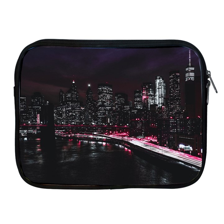 New York City Night Apple iPad 2/3/4 Zipper Cases