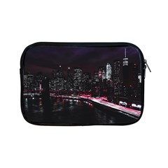 New York City Night Apple Ipad Mini Zipper Cases by Vaneshart