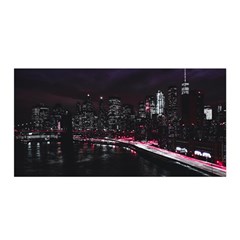 New York City Night Satin Wrap by Vaneshart