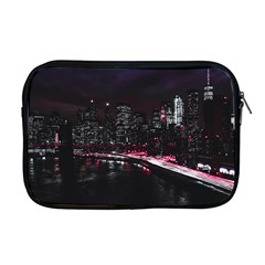 New York City Night Apple Macbook Pro 17  Zipper Case by Vaneshart