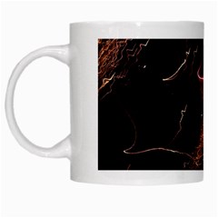 Light Night Dark Sparkler Firework Darkness Bonfire Celebrate Thanksgiving Screenshot Special Effect White Mugs by Vaneshart