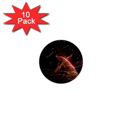 Light Night Dark Sparkler Firework Darkness Bonfire Celebrate Thanksgiving Screenshot Special Effect 1  Mini Buttons (10 Pack)  by Vaneshart