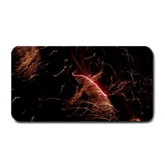 Light Night Dark Sparkler Firework Darkness Bonfire Celebrate Thanksgiving Screenshot Special Effect Medium Bar Mats by Vaneshart