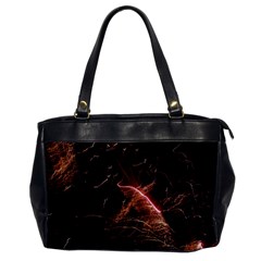 Light Night Dark Sparkler Firework Darkness Bonfire Celebrate Thanksgiving Screenshot Special Effect Oversize Office Handbag by Vaneshart