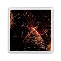 Light Night Dark Sparkler Firework Darkness Bonfire Celebrate Thanksgiving Screenshot Special Effect Memory Card Reader (square) by Vaneshart