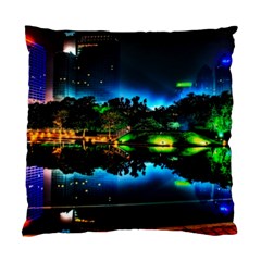 Night City Standard Cushion Case (two Sides) by Vaneshart